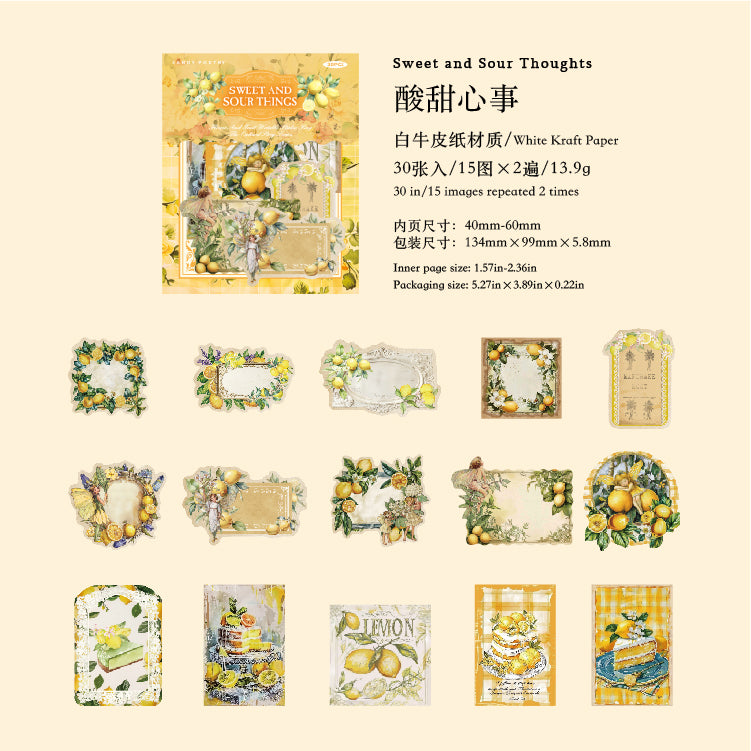 #02422 Fruit Orchard Series Sticker