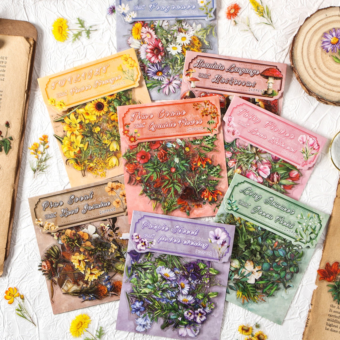 #02658 Dream Flower Series Sticker