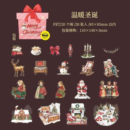 #02912 Christmas Series Sticker