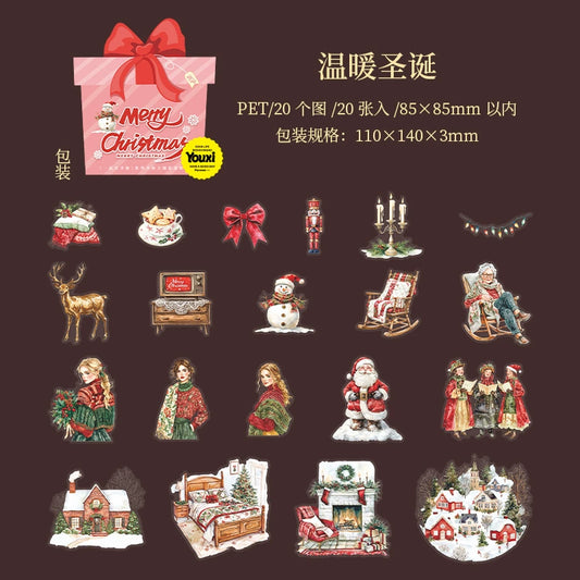#02912 Christmas Series Sticker