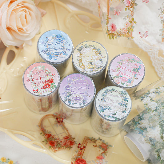 #03030 Colorful Flower Window Series Tape