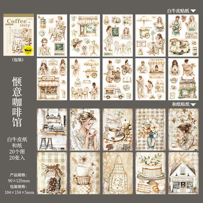 #02704 Coffe Story Series Sticker/Paper