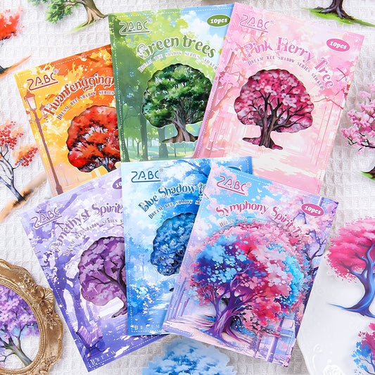 #02403 Colorful Tree Series Sticker