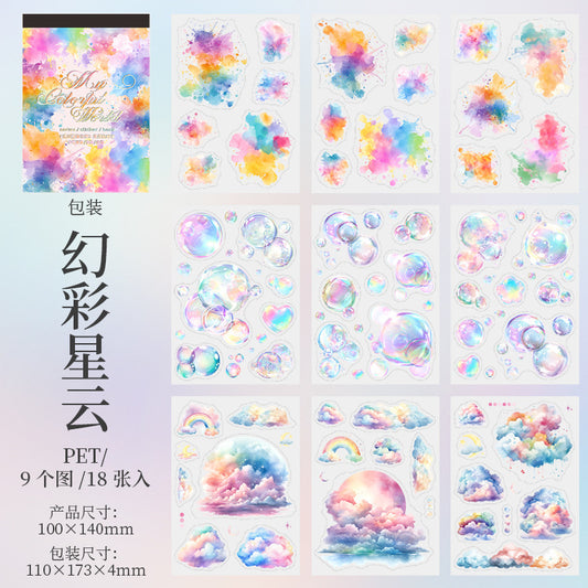 #02485 Washi World Series Sticker