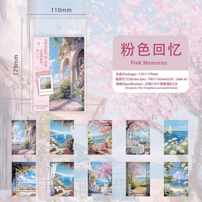 #02541 Garden City Series Sticker