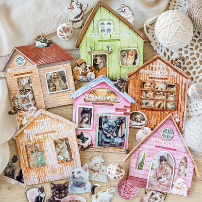 #02416 Home with Pet Series Sticker