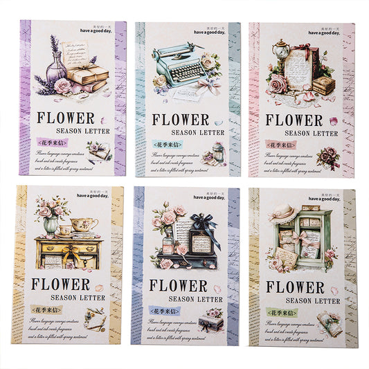 #02497 Flower in House  Series Sticker