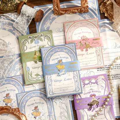 #02587 Vintage Envolope Series Material Paper