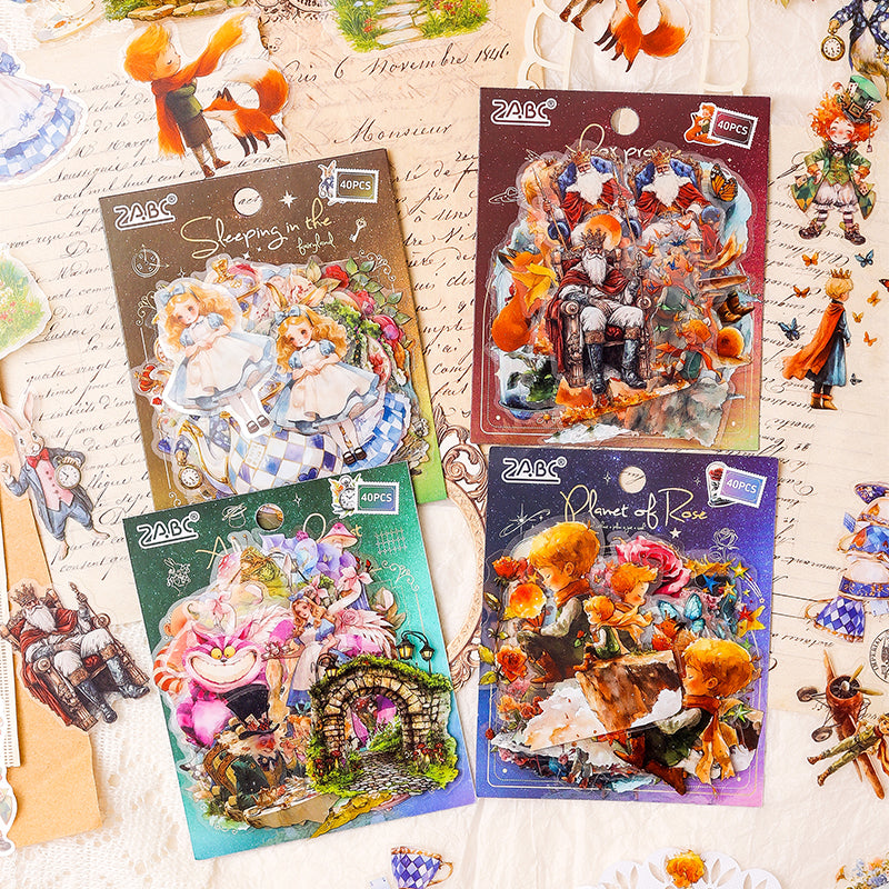 #02421  Fantasy Fairy Tale Series Sticker