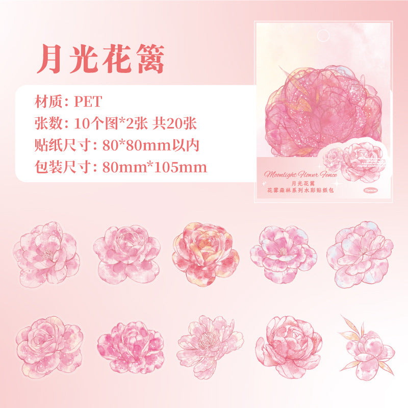 #02380 Mist Forest Series Sticker