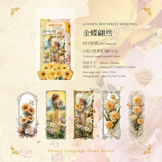 #02343 Flower Fairy Series Sticker
