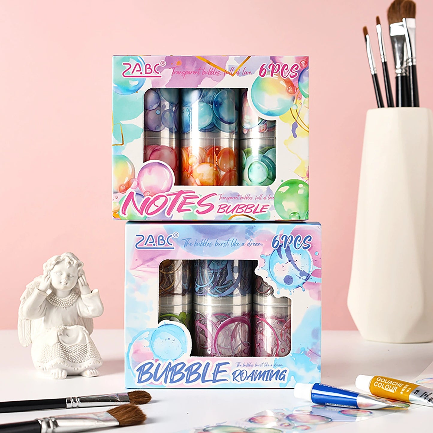#03138 Bubble Series Tape Set 6 Rolls