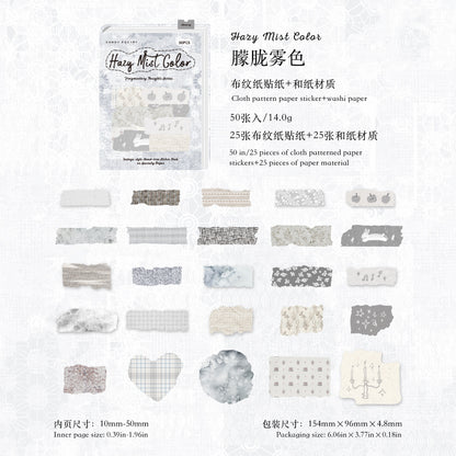 #02410 Cloth Piesces Series Sticker