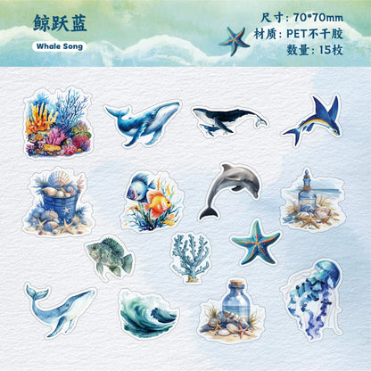 #02846 Ocean World Series Sticker