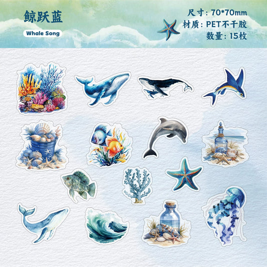 #02846 Ocean World Series Sticker