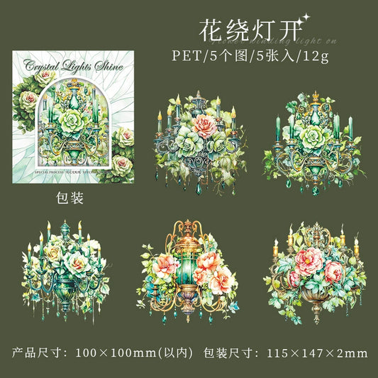 #02748 Flowe Lamp Series Sticker
