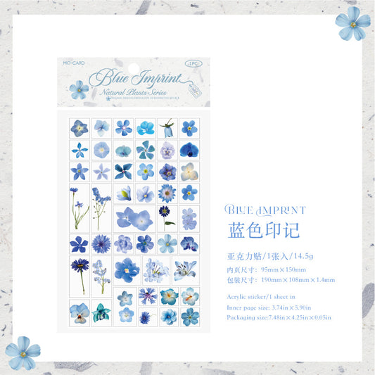 #02717 3D Plant Series Sticker