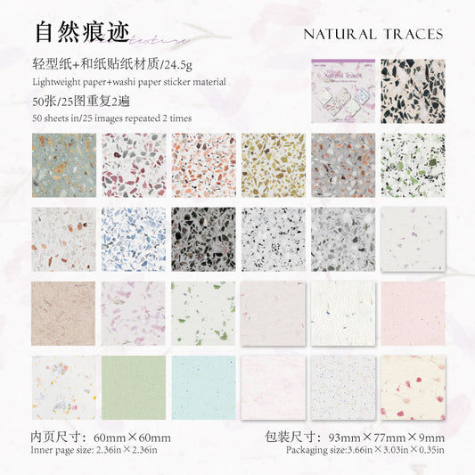 #02506 About Texture Series Sticker/Paper