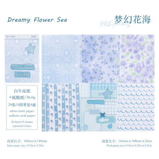 #02862 Dream Flower Series Paper