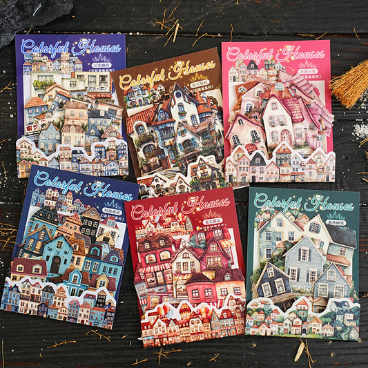 #02346 Colorful House Series Sticker