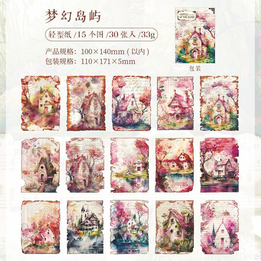 #02812 Elves Castle Series Paper