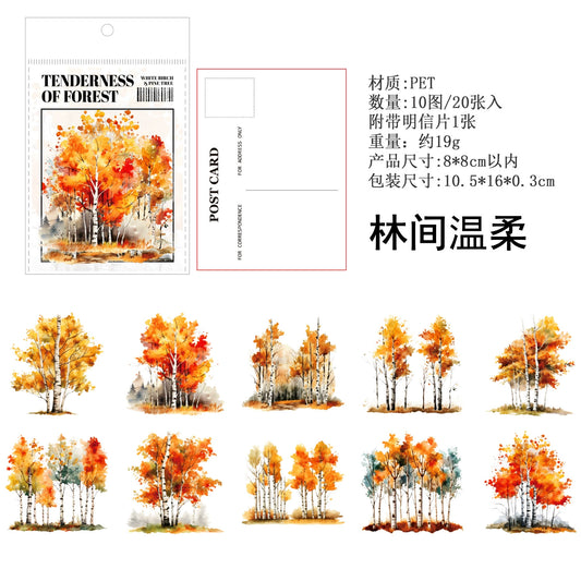 #02755 Forest Series Sticker