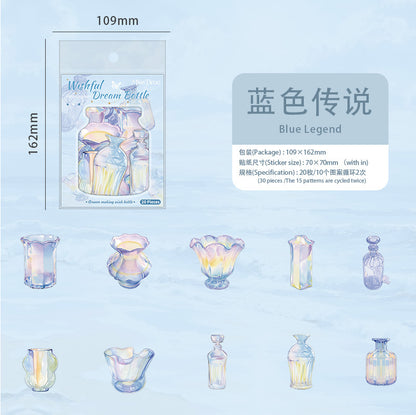 #02802 Dream Bottle/Basket Series Sticker