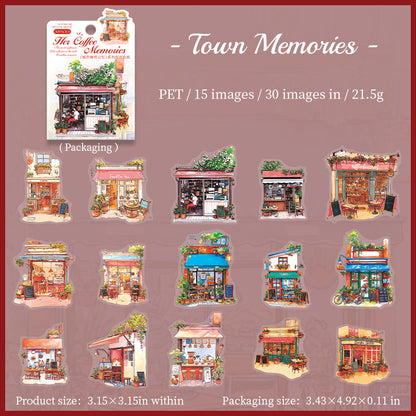 #02646 Memory of Coffee Series Sticker