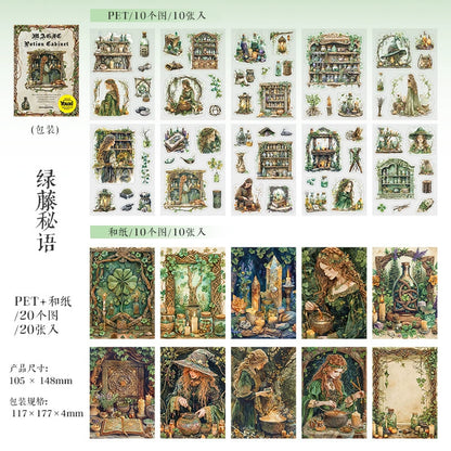 #02884 Magic Cabinet Series Sticker/Paper