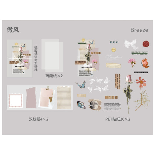 #02774 Flower Series Sticker/Paper