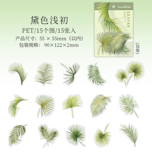 #02710 Natural Plant Series Sticker