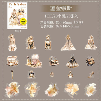 #02714 Paris Salon Series Sticker