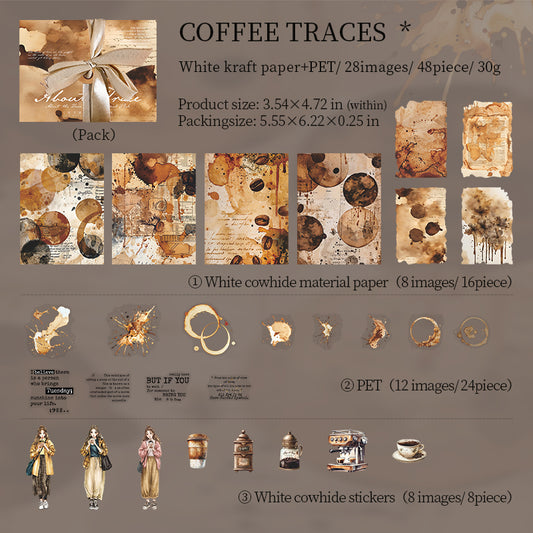 #02085 About Traces Series Sticker