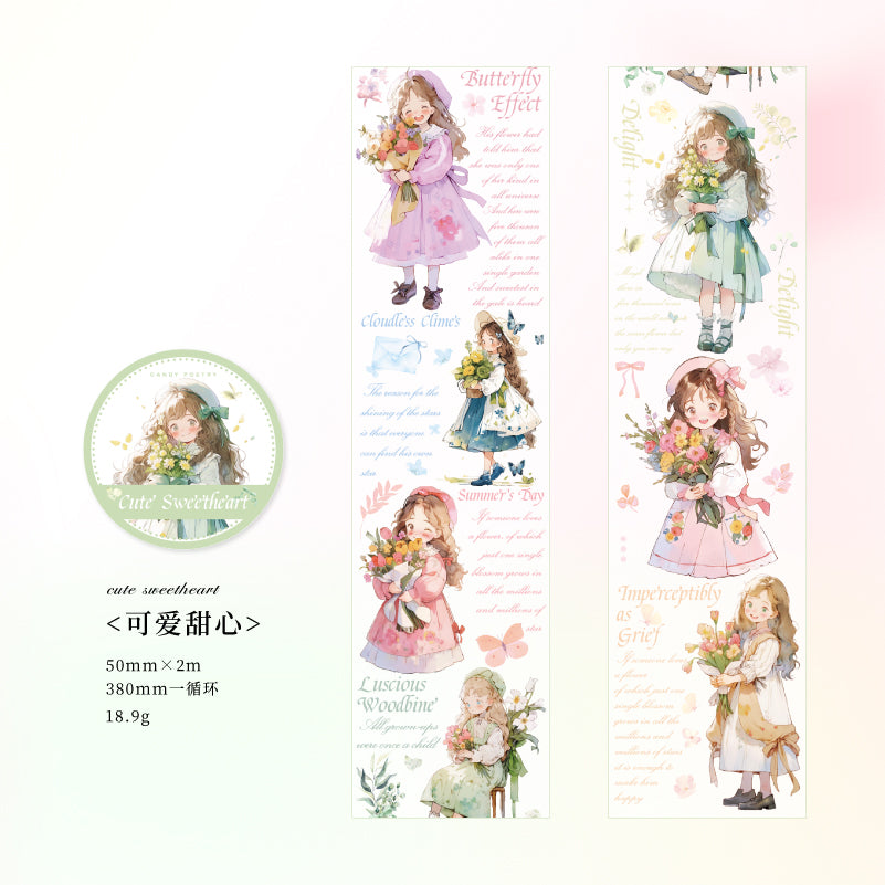 #03010  Flower Shop Series Tape Roll
