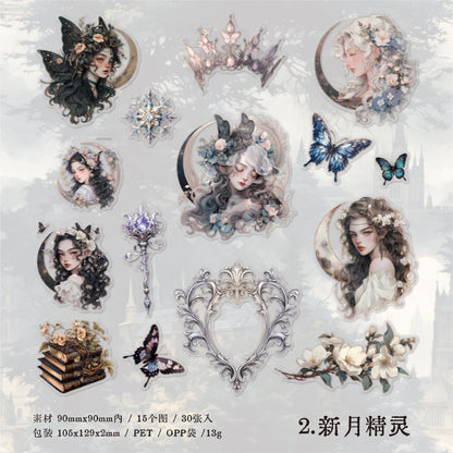 #02246 Gothic Lovers Series Sticker