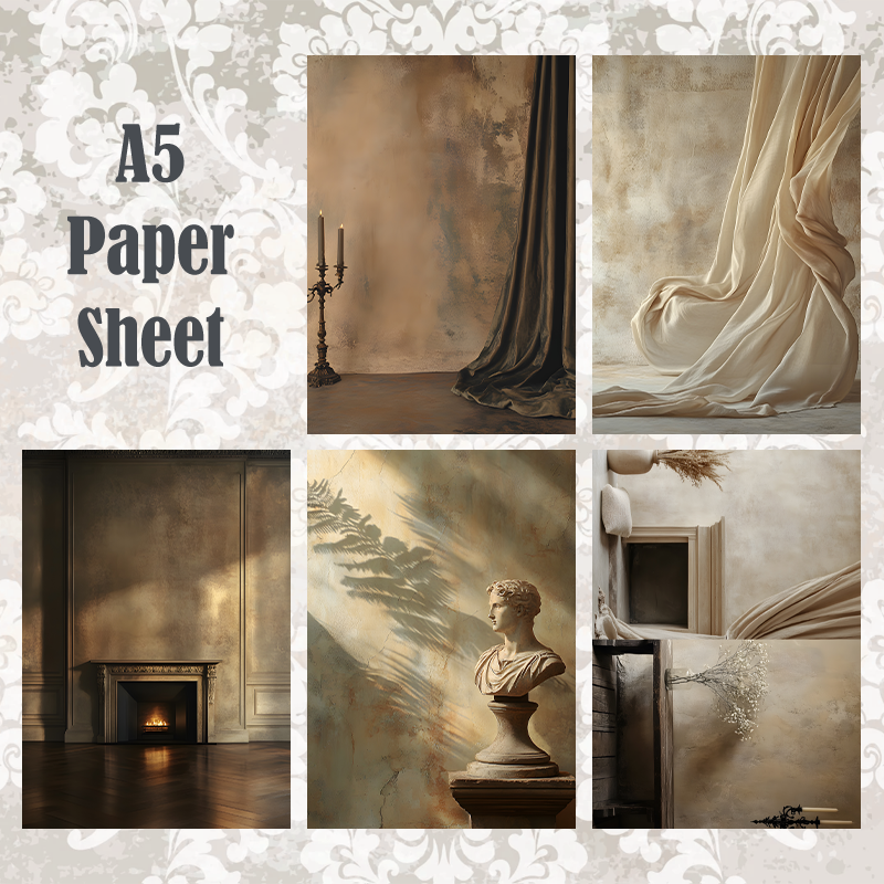 #5A200 POI Print A5 Cardstock Paper Set 10 Pcs