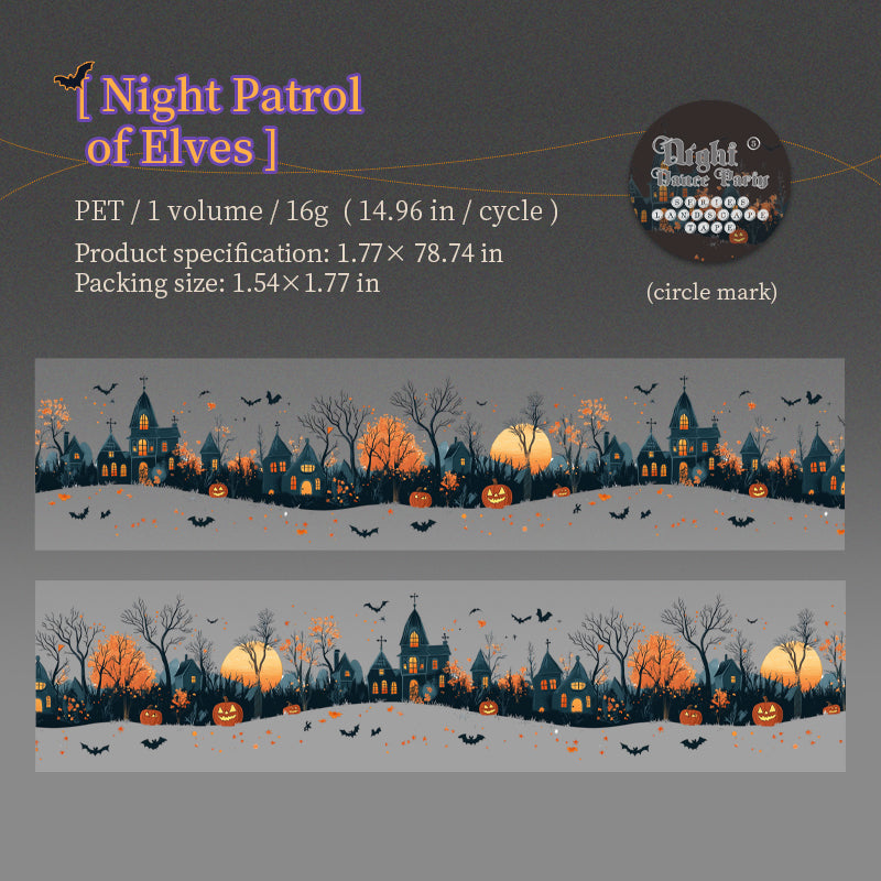 #03132 Dark Halloween Series Tape