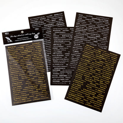 #02022 Between the Lines Sticker