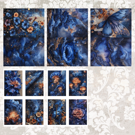 #5A220 POI Print A5 Cardstock Paper Set 10 Pcs