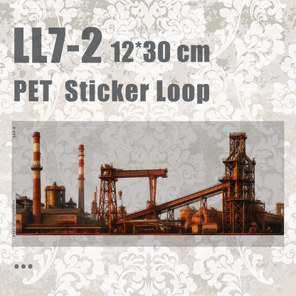 #LL7 L PET Sticker Loop