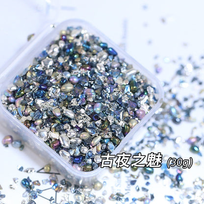 #05007 Junk Journal Colorful Gravel