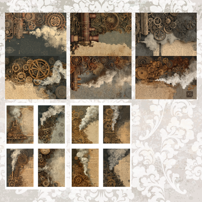 #5A246 POI Print A5 Cardstock Paper Set 10 Pcs
