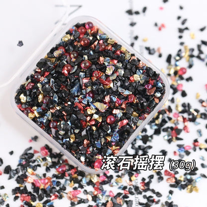 #05007 Junk Journal Colorful Gravel