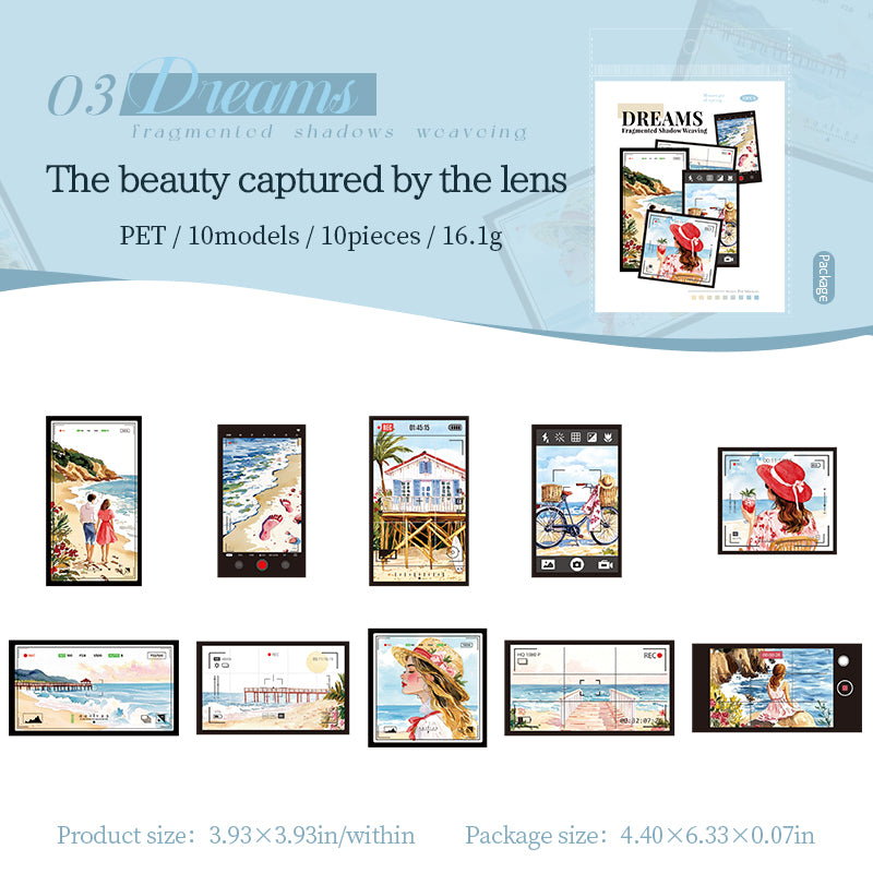 #02382 Dream Scenery Series Sticker