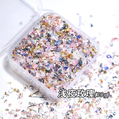 #05007 Junk Journal Colorful Gravel