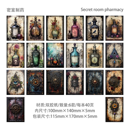 #02232 Gothic World Series Sticker