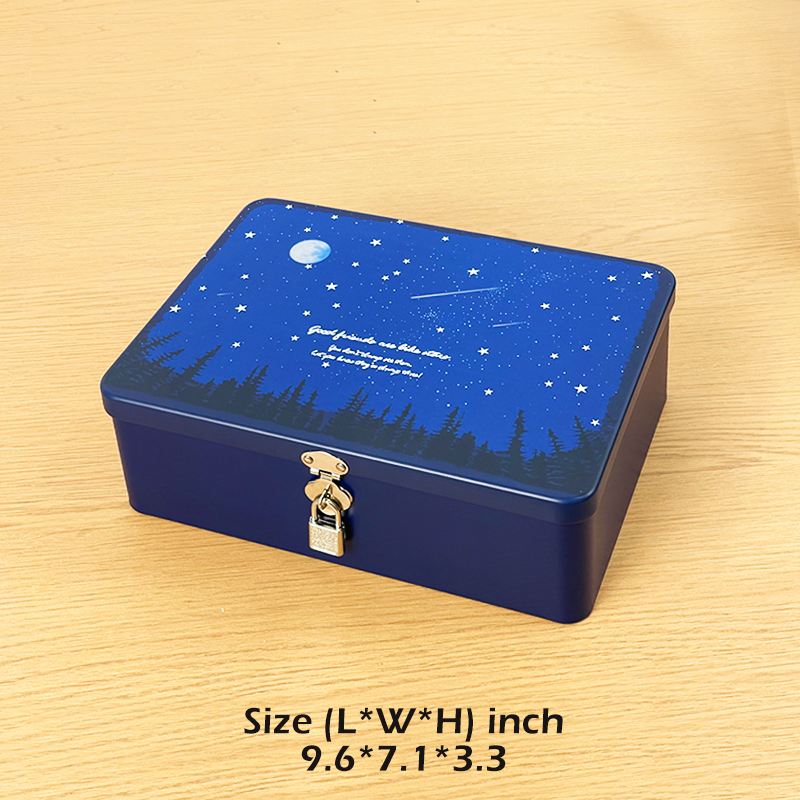 #01028 Metal Box with Mini Lock