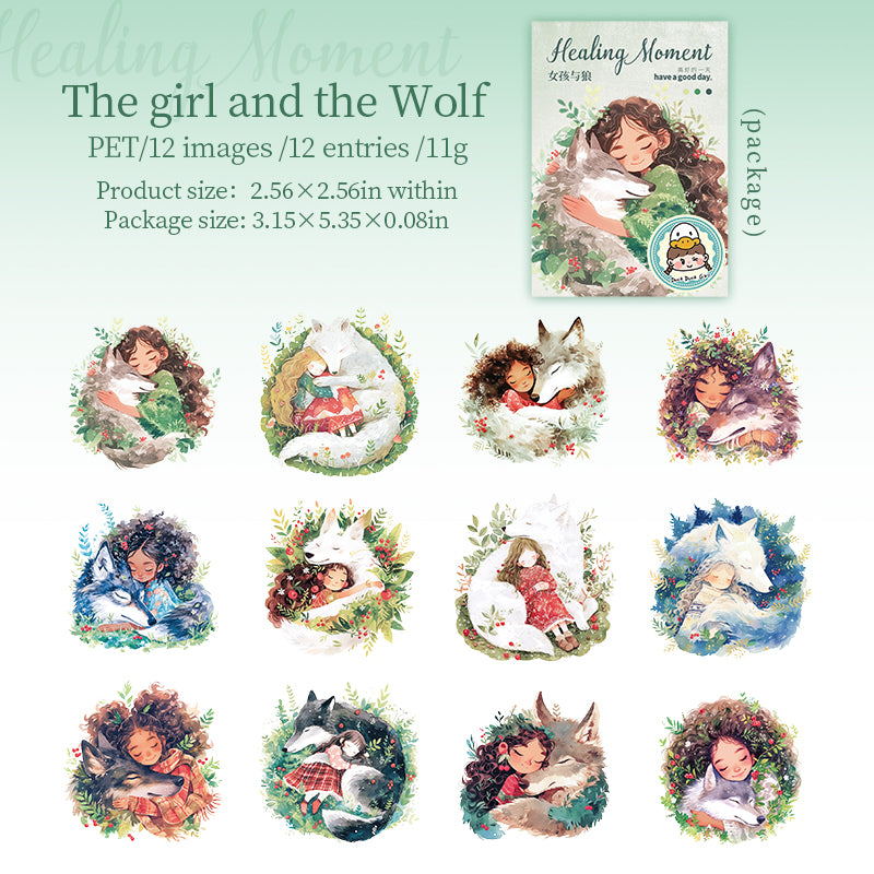 #02370 Loverly ForestSeries Sticker