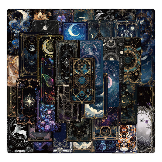 #02282 Moon and Starry Series Sticker