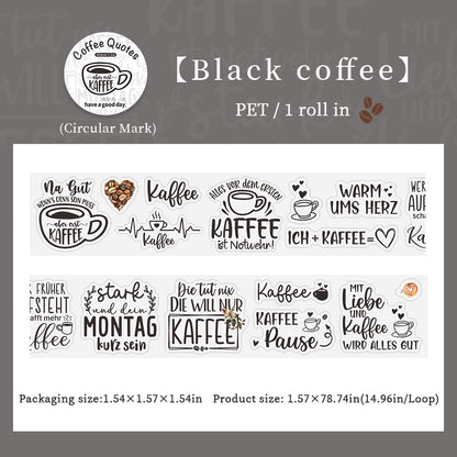 #03107 Coffe Note Series Tape